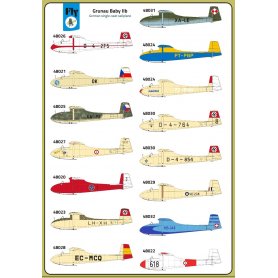 FLY 48020 szybowiec Grunau Baby IIB Sweden