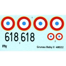 Fly 1:48 Grunau Baby IIb France 1