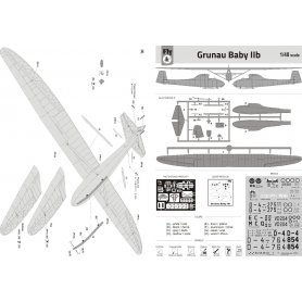 Fly 1:48 Grunau Baby IIb France 1