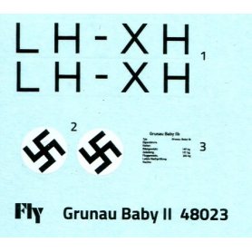 FLY 48023 szybowiec Grunau Baby IIB Germany