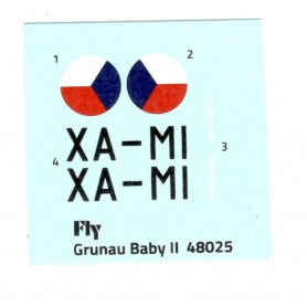 Fly 1:48 Grunau Baby IIb Czechoslovakia 2
