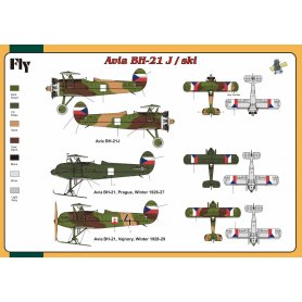 Fly 1:72 Avia Bh-21J/Ski