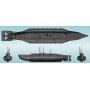 Merit 1:35 British HMS X Craft Submarine