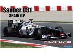 Fujimi 1:20 Sauber C31 SPAIN GP