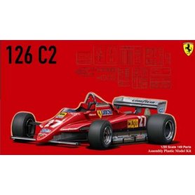Fujimi 091945 1/20 Ferrari 126C2 1982 (GP2)