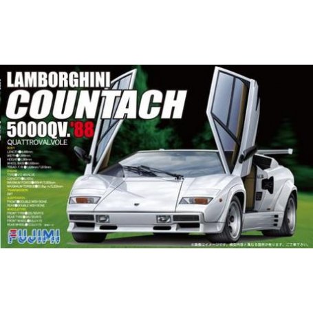 Fujimi 123677 1/24 Lamborghini Countach 5000S Quat