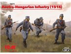 ICM 1:35 Austro-Hungarian infantry / WWI | 4 figurines | 