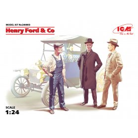 ICM 1:24 Henry Ford and Co | 3 figurki |