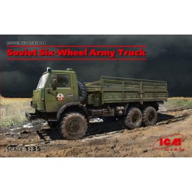 ICM 35001 Kamaz 6 Wheel Army Truck
