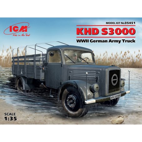 Icm 35451 KHD S3000 German truck