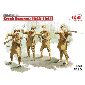 Icm 35562 Greek Evzones ( 1940-1941 )