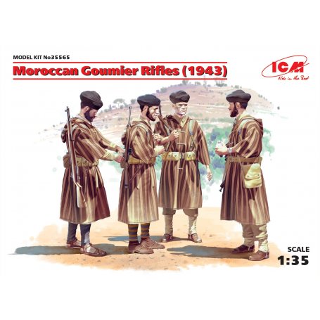 Icm 35565 Moroccan Goumier Rifles 1943