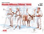 ICM 1:35 Finnish riflemen / winter 1940 | 4 figurines |