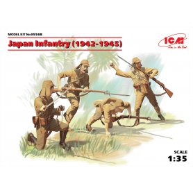 Icm 35568 Japan Infantry ( 1942-1945) 4 figures