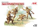 ICM 1:35 Japan infantry 1942-1945 | 4 figurki |