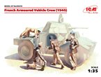 ICM 1:35 French armoured vehicle crew / 1940 | 4 figurines |