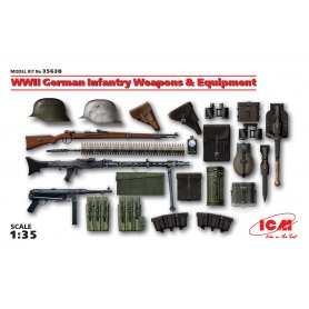Icm 35638 WWII German Infantry Weapons & Equipment