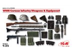 ICM 1:35 Zestaw broni i wyposażenia niemieckiej piechoty