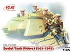 ICM 1:35 Soviet tank riders / 1943-1945 | 4 figurines |