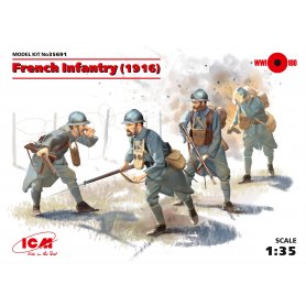 ICM 35691 French Infantry (1916) 4 figures