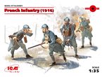 ICM 1:35 Francuska piechota / 1916 | 4 figurki |