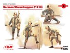 ICM 1:35 German Sturmtruppen 1918 | 4 figurines |