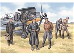 ICM 1:48 German Luftwaffe pilots and ground personnel / 1939-1945 | 7 figurines | 