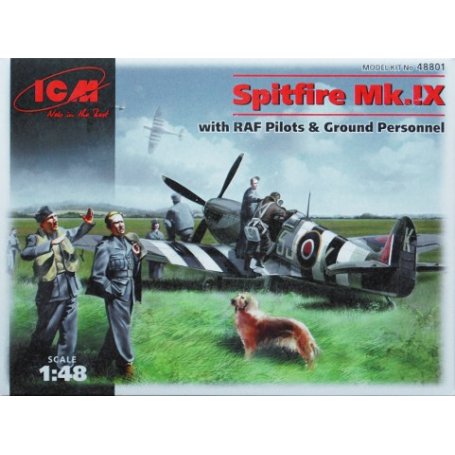 ICM 48801 SPITFIRE AND PILOTS