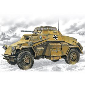 ICM 72411 SDKFZ 222 GERMAN 1/72