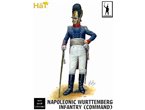 HaT 1:32 Napoleonic Wurttemberg infantry COMMAND | 18 figurek |