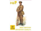 HaT 1:72 BRITISH INFANTRY / EARLYWWI | 32 figurines | 