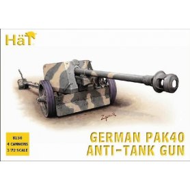 HaT 8150 WWII German pak 40 75mm AT gun