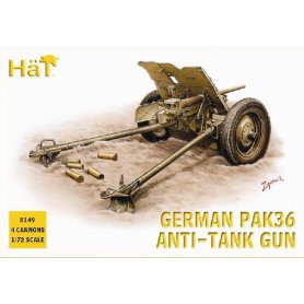 HaT 8149 WWII German Pak 36 37mm AT gun