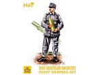 HaT 1:72 AUSTRIAN HEAVY WEAPONS TEAM / WWI | 100 figurines | 