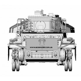 Ace 1:72 Long Range Centurion Mk.3/5 w/external fuel tanks