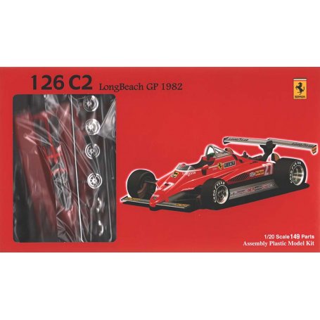 Fujimi 090337 1/24 Ferrari 126C2 Long Beach