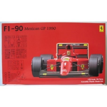 Fujimi 090436 1/20 Ferrari F1-90 Mexican GP 1990