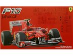 Fujimi 1:20 Ferrari F10 Japan GP w/Engine