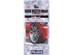 Fujimi 1:24 Wheel rims and tires WORK MEISTER WHEEL 18INCH