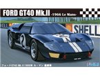 Fujimi 1:24 Ford GT40 Mk-II 66 LeMans Winner 