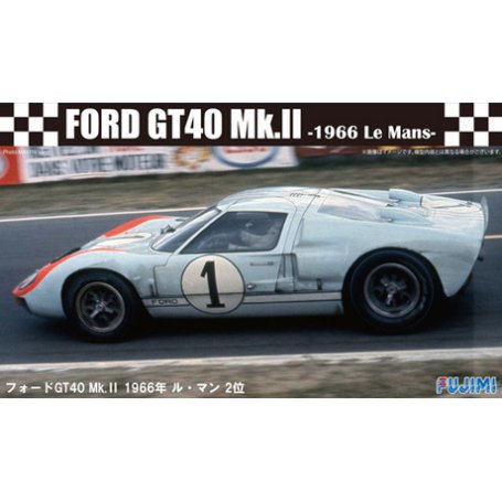 Fujimi 126043 1/24 Ford GT40 Mk-II `66 LeMans 2nd