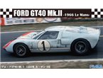 Fujimi 1:24 Ford GT40 Mk-II / 1966 LeMans 2ND