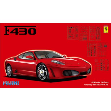 Fujimi 126357 1/24 RS-109 Ferrari F430
