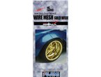 Fujimi 1:24 Wheel rims and tires WIREMESH WHEEL GOLD WIDE 15INCH