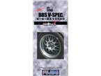 Fujimi 1:24 Wheel rims and tires BBS V-SPEC 17INCH