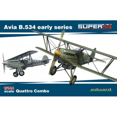 Eduard 4451 Avia B.534 early series Quattro Combo