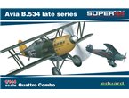 Eduard 1:144 Avia B.534 późna wersja | QUATTRO COMBO | Super44 | 