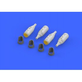 Eduard 1:72 UB-32A-24 rocket pods for Mi-24 dla Eduard, Zvezda