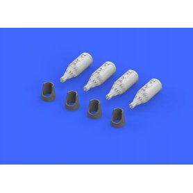 Eduard 1:72 UB-32A-24 rocket pods for Mi-24 dla Eduard, Zvezda