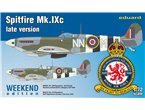 Eduard 1:72 Supermarine Spitfire Mk.IXc późna wersja WEEKEND edition